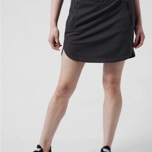 NWT Athleta Black Golf Skirt